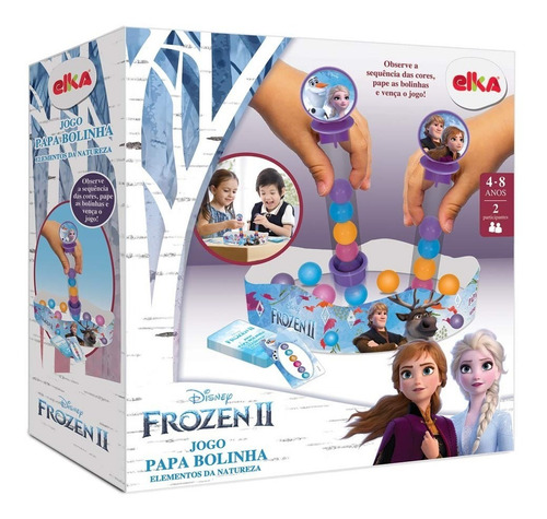 Imagem 2 de 4 de Jogo Papa Bolinha - Elementos Da Natureza - Frozen Ii