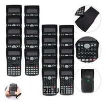 Comprar Kit 20 Calculadoras Científica 240 Funções Digitos Com Capa