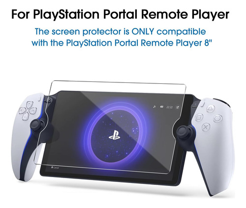 Protectores De Pantalla 3x Para Ps Portal Remote Player De 8