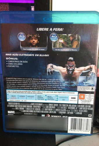 Bluray - X Men Origens Wolverine