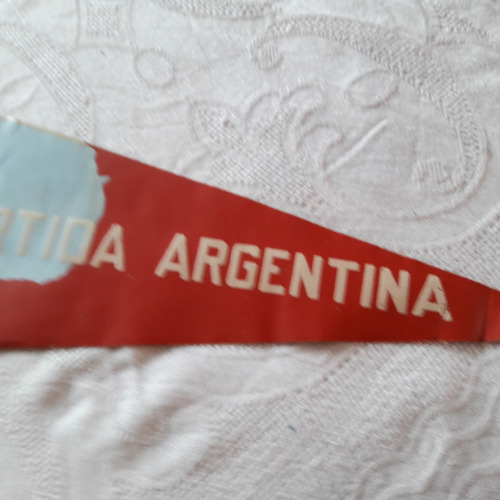 Banderín Ara Marina De Guerra Antartida Argentina 57x23 Cms