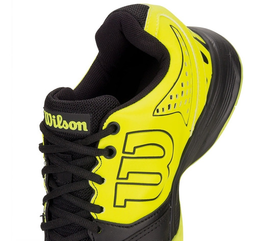 Tênis Wilson K Ultimate Preto E Verde Limão