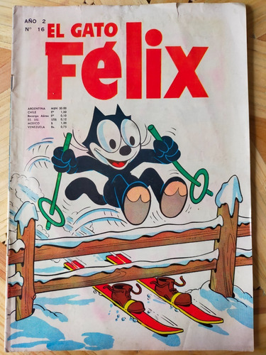 El Gato Félix No.16 Comic Editorial Lord Cochrane