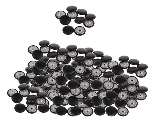Botones De Tapicería Cubiertos De Cuero Artificial De 200