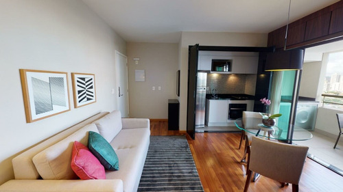 Imagem 2 de 15 de Flat No Brooklin, Prox A Marg Pinheiros E Ponte Estaiada - Sf30036