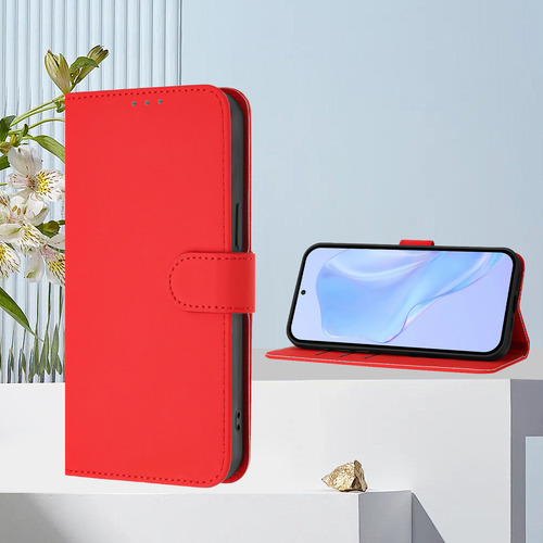 Funda Para Samsung Galaxy A34/a35/a36, Cartera De Piel, 18 Colores, Función Atril, Carga Inalámbrica, Piel Mate