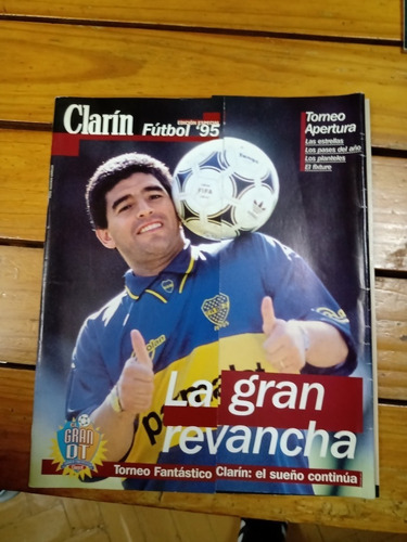 Revista Clarín 95 - Fútbol - Maradona 