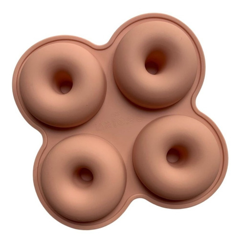 Molde Silicona Plancha 4 Donas Grandes