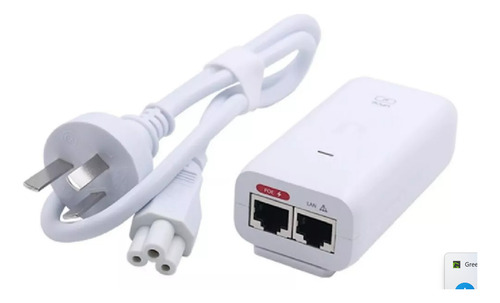 Inyector Poe De 48v Ubiquiti Puerto Gigabit