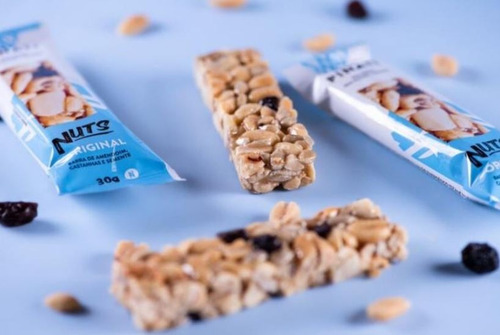 5x4x30g Barra De Cereal Pinati Castanha Nuts Sem Glútem 20un