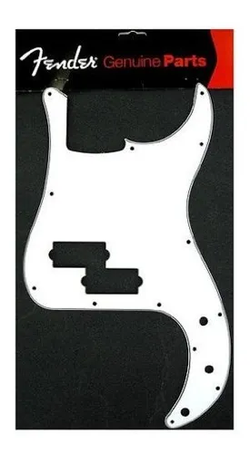 Protector De Graves Fender Precision, 13 Orificios, Blanco,