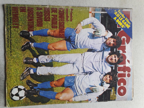 El Grafico Nº 3162 Año 1980 Gallego Fillol Maradona Argentin (Usado)
