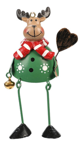 . 2 Adornos Navideños De Metal Para Árbol De Navidad,