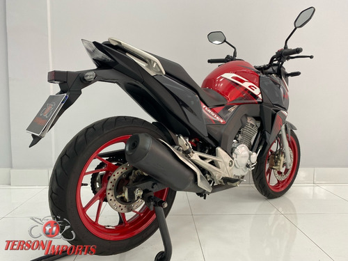 Imagem 8 de 9 de Honda Cb Twister 250f Cbs 2020 Vermelha