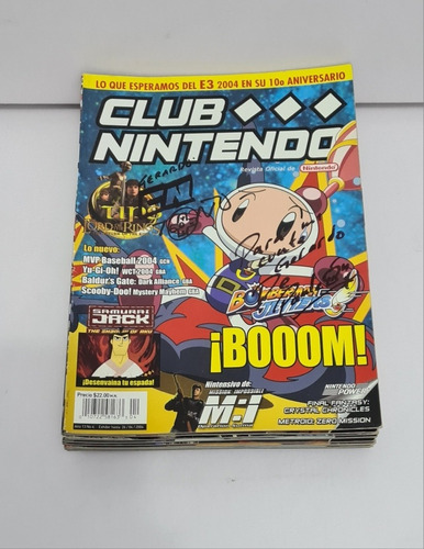 Club Nintendo - Lote Año 13 Completo Retro Vintage Autografo