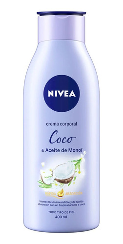 Crema Corporal Nivea Senses Coco 400