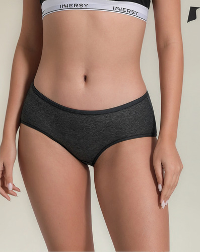 Pack De 6 Bragas Hipster De Algodón Para Mujer De Innersy