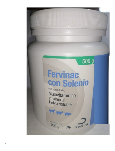 Fervinac Con Selenio 500 Gr Multivitaminico Y Mineral