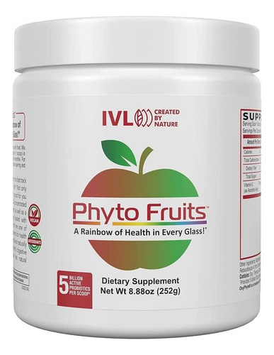 Ivl Phyto Fruits Superfood Powder Energía De Apoyo Digestivo
