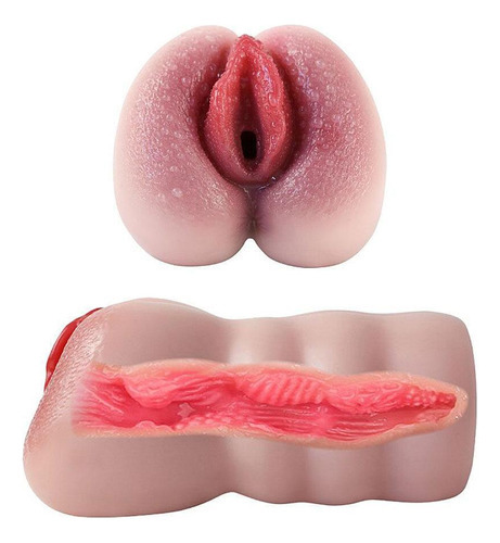 Masturbador de vagina texturizado para chica madura en Cyberskin