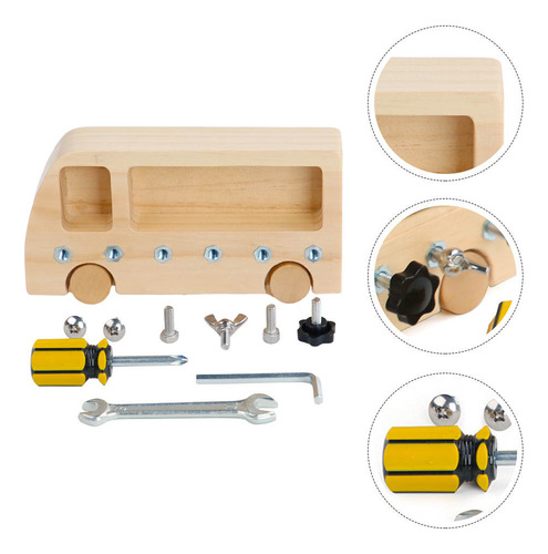 Destornillador Truck Toys Screw Bus
