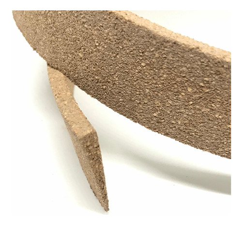 Imagen 4 de 8 de Bisel Corcho Goma 5mm X 1 Metro. (3cm Ancho). Ortopedia