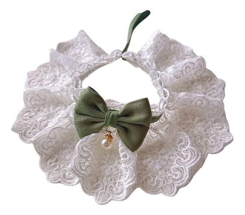 Collar De Encaje Para Gato, Bufanda Para , Accesorios De