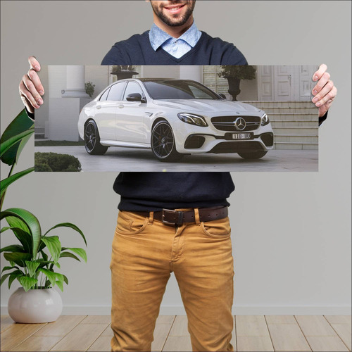 Cuadro 30x80cm Auto 2017 Mercedes Amg E 63 S Au 769