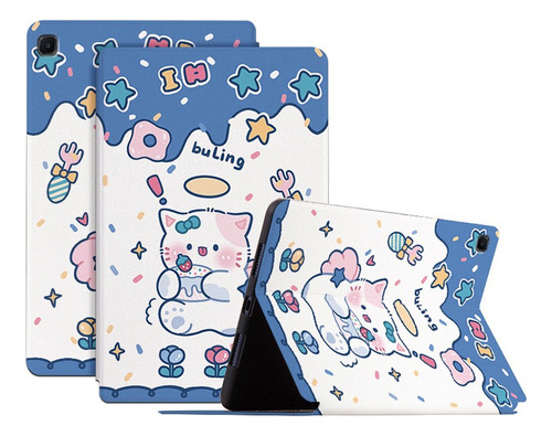 Funda For Samsung Galaxy Tab A7 Lite Lindo Dibujo Animado