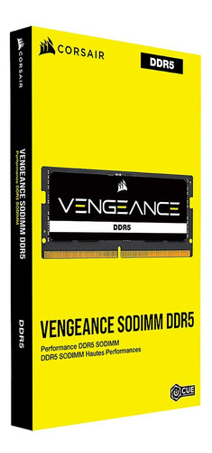 Memoria Corsair 16gb Ddr5 5600mhz C48 Vengeance Notebook