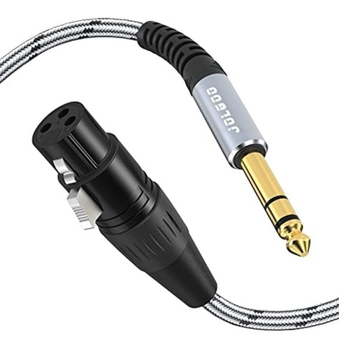 Cable De Interconexión Balanceado Xlr Hembra A Conector Trs 