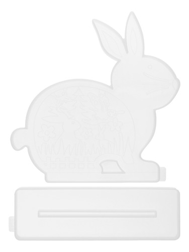 Molde Pequeño Con Diseño De Conejo Rabbit Decor