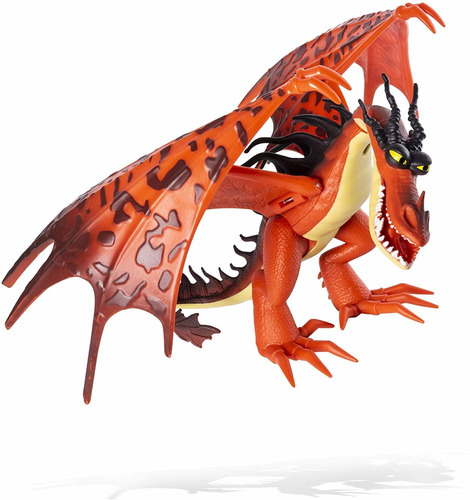 Dreamworks Dragones, Hookfang Dragón Figura Con Partes Móvil
