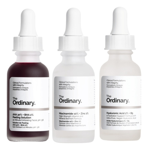 The Ordinary Peeling Solution, Niacinamide Y Hyaluronic