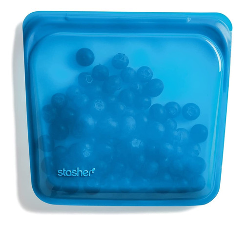 Stasher Bolsa De Almacenamiento Reutilizable De Silicona Pla