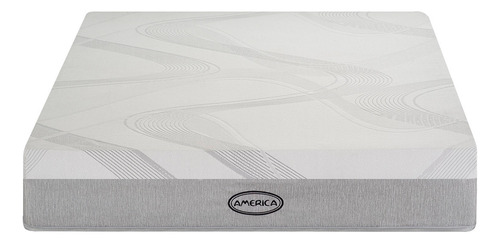Colchones America, Colchón Matrimonial Flex, Memory Foam Gris
