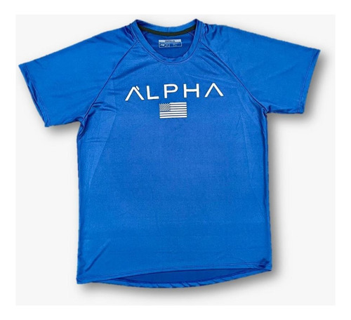 Playera Deportiva Licra Unisex Alpha Gym