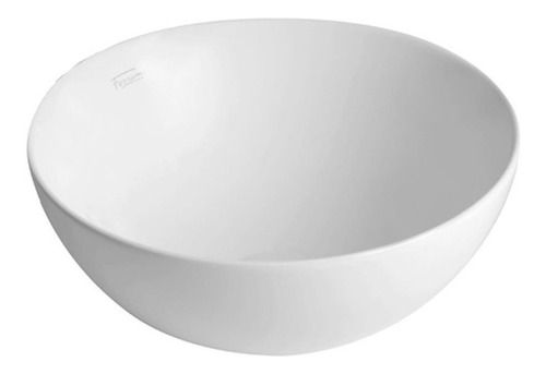 Bacha de baño de apoyar Ferrum Tori LK303 blanco  145mm de alto 320mm de diámetro