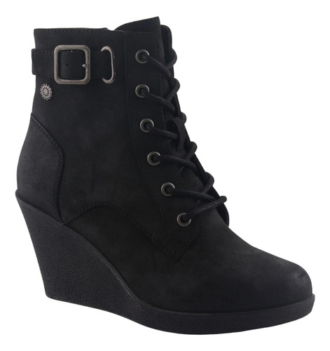 Botin Chalada Mujer Negro Casual 1-wedge-44