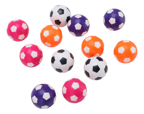 Mini Balones De Fútbol De Mesa, 12 Piezas, Multicolor, Para