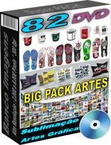 Comprar 82 Dvds Artes Gráficas Vetor Sublimação Banco De Imagens Etc