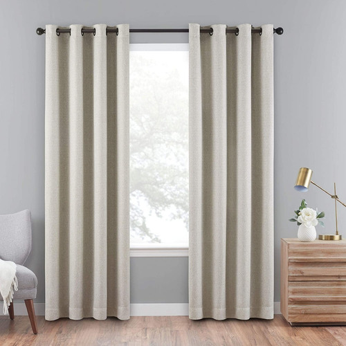 Cortinas Para Oscurecer Eclipse Blackout Con Ojales 2 Piezas