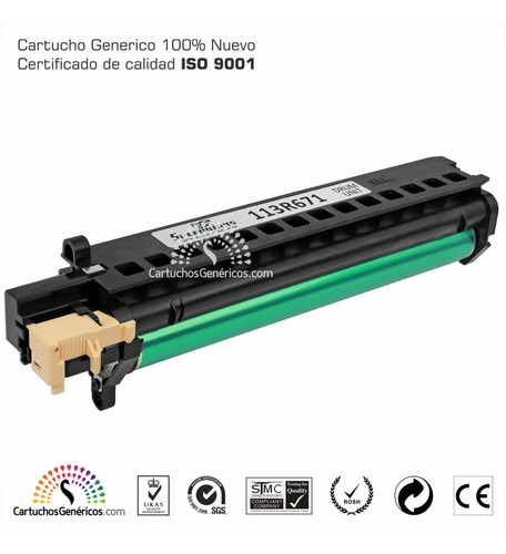 2 Drum Compatible Xerox Workcentre C20, M20, 4118 113r00671