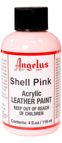 Pintura Acrílica Angelus 4 Oz ( 1 Pieza ) Color Shell pink