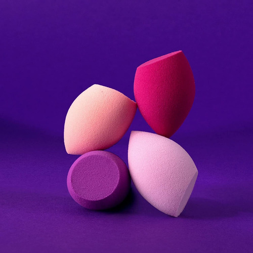Esponjas Para Cutis, De Espuma, Tamaño Mini, Set De 4 Piezas