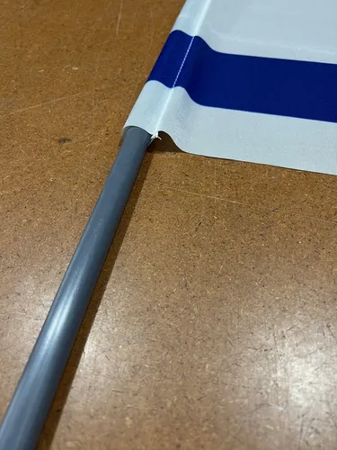 Bandera De * Israel * 50x80 Cm Con Varilla De 1 Mt * Premium
