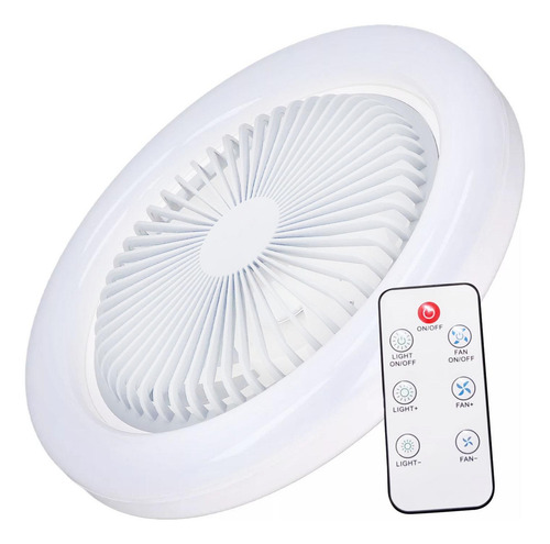 Ventilador Abanico De Techo Con Luz Led 30w Adir 10735 2 Pie
