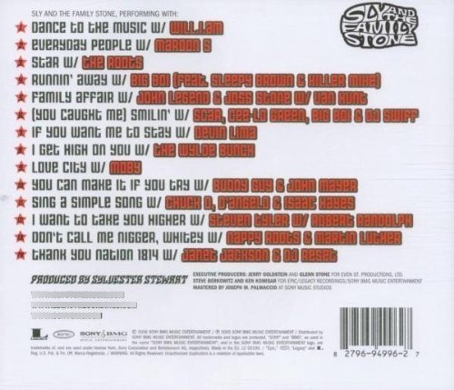 Cd Sly & The Family Stone Different Strokes Versión del álbum NUEVO