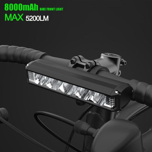 Lámpara De Bicicleta De Carretera Mtb, Luz Delantera, Usb