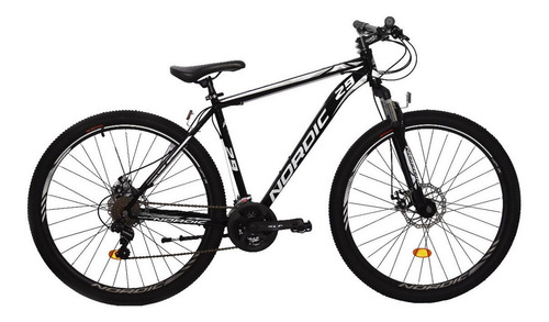 Imagen 3 de 7 de Bicicleta Nordic X1.0 By Slp R29 Shim. 21v Disco Susp Oferta